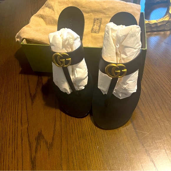 Gucci black slides - Picture 1 of 4